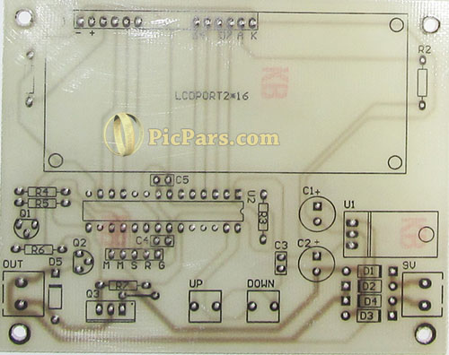 PCB دیمر دیجیتال با AVR