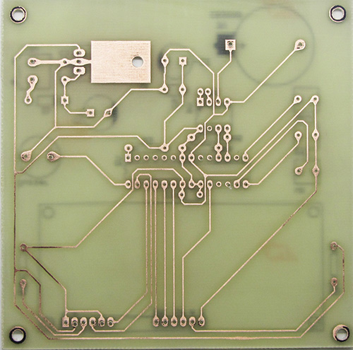 PCB ساعت دیجیتال دارای تقویم شمسی و زنگ هشدار